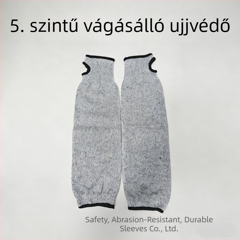 5 szintű vágásálló karvédő, csuklóvédő, vágásálló kesztyűk és védőszárvédők, nagy méret, megerősített