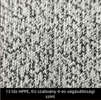 HPPE védő alkarvédő, vágásálló, megvastított kivitel, 5. szintű kopásállóságú védőhüvely az üvegipar számára