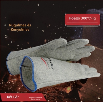 CASTONG GKKK35-33 Hőálló kesztyűk, 300°C hőszigetelés, kopásálló és vágásbiztos