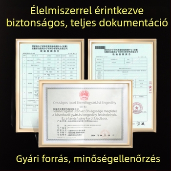 Egyszer használatos kesztyűk, élelmiszer-minőségű, vastag PE, átlátszó, kereskedelmi célokra