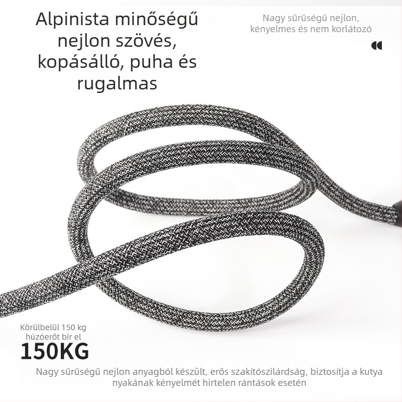 Nylon kutyapóráz kis-, közép- és nagytestű kutyáknak, kompatibilis Corgival és Golden Retrieverrel
