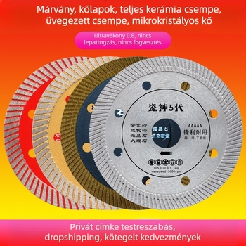 kerámia csempe vágó penge, ultra vékony, vitrifikált kőlemezekhez és márványhoz, 102/105/110 mm