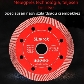 kerámia csempe vágó penge, ultra vékony, vitrifikált kőlemezekhez és márványhoz, 102/105/110 mm