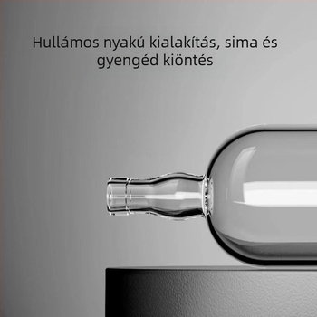 500 ml üres üveg italokhoz és borhoz – prémium, átlátszó kivitel