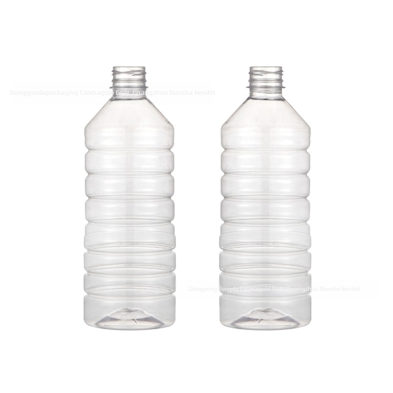 PET műanyag üvegek 1000 ml és 800 ml passiógyümölcs és mangó lekvárhoz