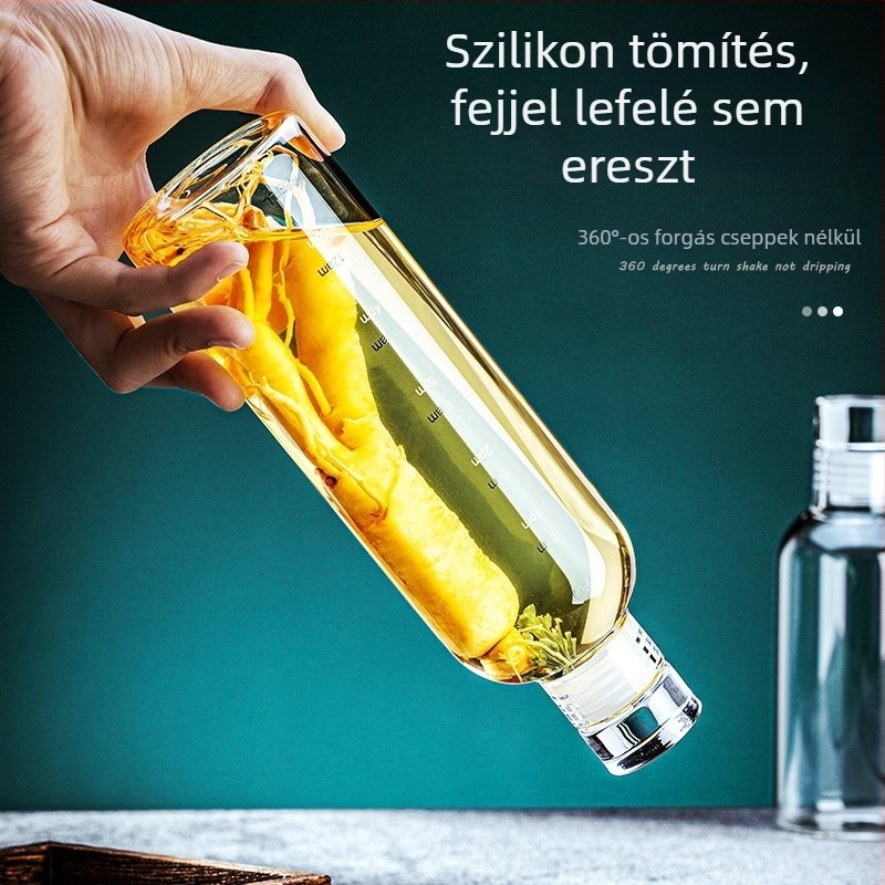Magas hőállóságú boroszilikát üvegpoharak italokhoz, borhoz és teához, egyedi logó a terve szerint
