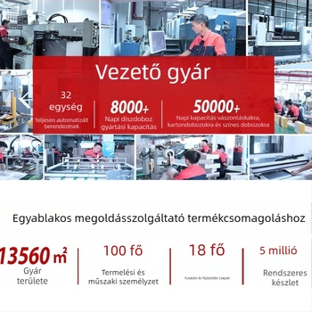 Egy vagy két üveg vörösbor ajándék doboz, kínai stílus, az Ön terve szerint testreszabható