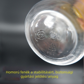 Testreszabható ital- és élelmiszer-palackok – tervezés rajzok vagy minták alapján, anyagok és formák testreszabása.