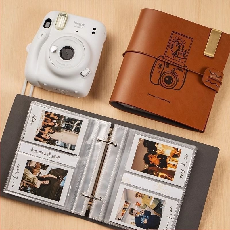 DIY 4 hüvelykes Polaroid fotóalbum nagy kapacitású tárolóval pároknak, családnak és utazásokhoz
