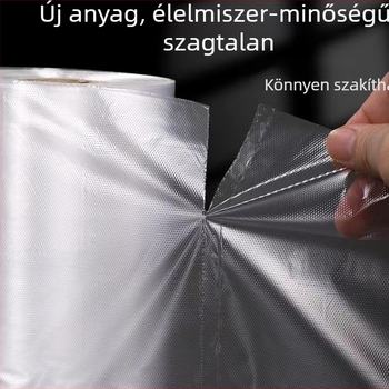 PE élelmiszer-minőségű vákuumos tasakok, lezártak, mikrózhatók, tekercses
