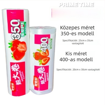 PE vastagított élelmiszer-vákuum zacskók, könnyen téphető kivitel, élelmiszer-minőség, mikrohullámú sütőben használható