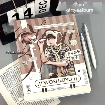 Ziyu koncert fan Polaroid képeslapokkal és mini fotóalbummal, négy mezővel