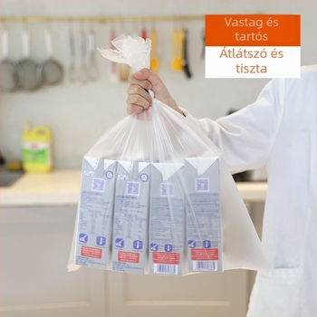 Folyamatos tekercses étel tároló zacskók, kézi tépés, nagy/közepes/kis méret, mikrohullámú kompatibilitás, nagykereskedelmi testreszabás