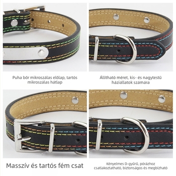 DIY gravírozott háziállat azonosítójel és nyakörv kutyáknak és macskáknak – bőr, vízálló