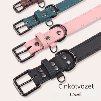 Gravírozott kutyanyakörv csengővel és névtáblával, veszteség elleni védelem, minden méretű kutyáknak