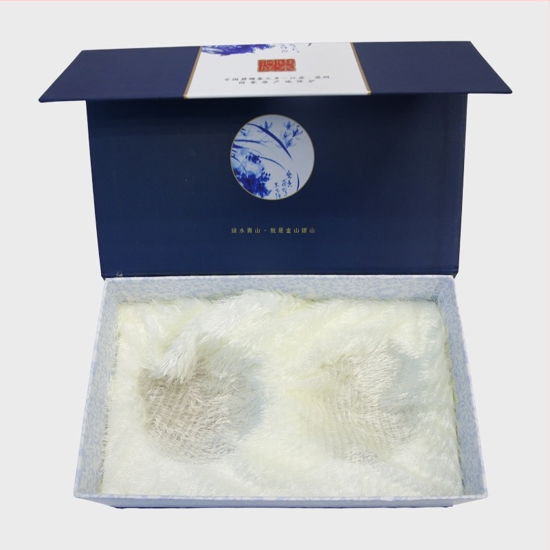 Biluochun teafüzér papírdoboz fémtartállyal – prémium ajándékdoboza teához 250 g/500 g
