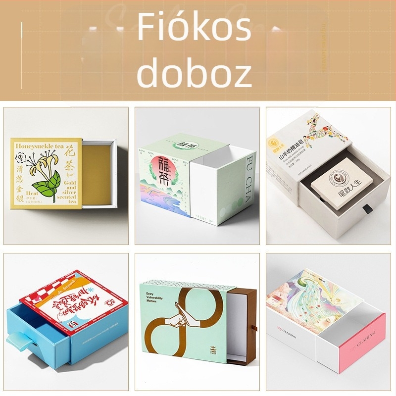 Személyre szabott csomagoló doboz, ajándék doboz, fehér karton doboz, repülő alakú doboz, teafedél, húzható fiókos doboz, vak doboz, üres doboz