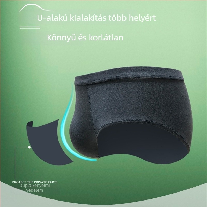 Chuangyano férfi modal alsó 84163 egyszínű, puha és lélegző, 2 darabos csomag