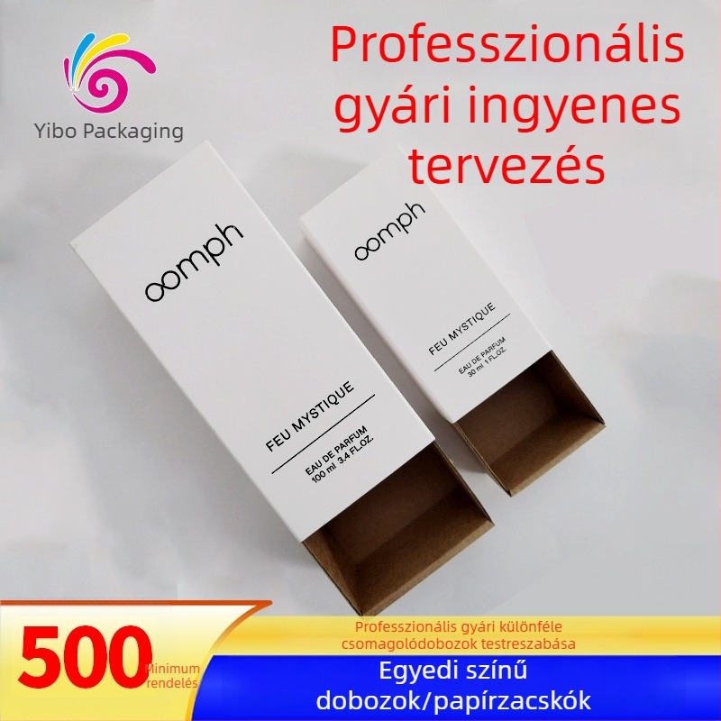 Személyre szabott PVC csomagoló doboz átlátszó PET-lal, kávéfülű doboz, PP teásdoboz, könyvborító, kozmetikai ajándék színes doboz