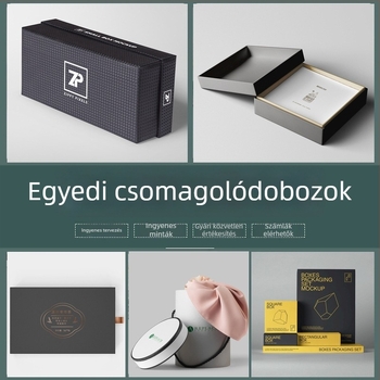 Személyre szabott csomagoló dobozok teához, borhoz, kozmetikumokhoz és ajándékokhoz