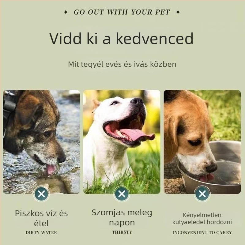 Szilikonból készült virág alakú összecsukható tál kisállatok számára, kültéri hordozható ivóedény kutyáknak és macskáknak