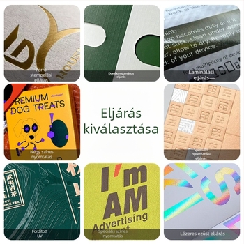 Egyedi teás doboz kraft papírból, ablakkal és dupla aljzattal