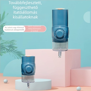 Akasztható víztartály macskák és kutyák számára, nagy kapacitású