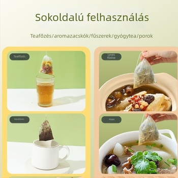 Eldobható, nem szőtt teafilterek teakészítéshez, élelmiszer-minőségű