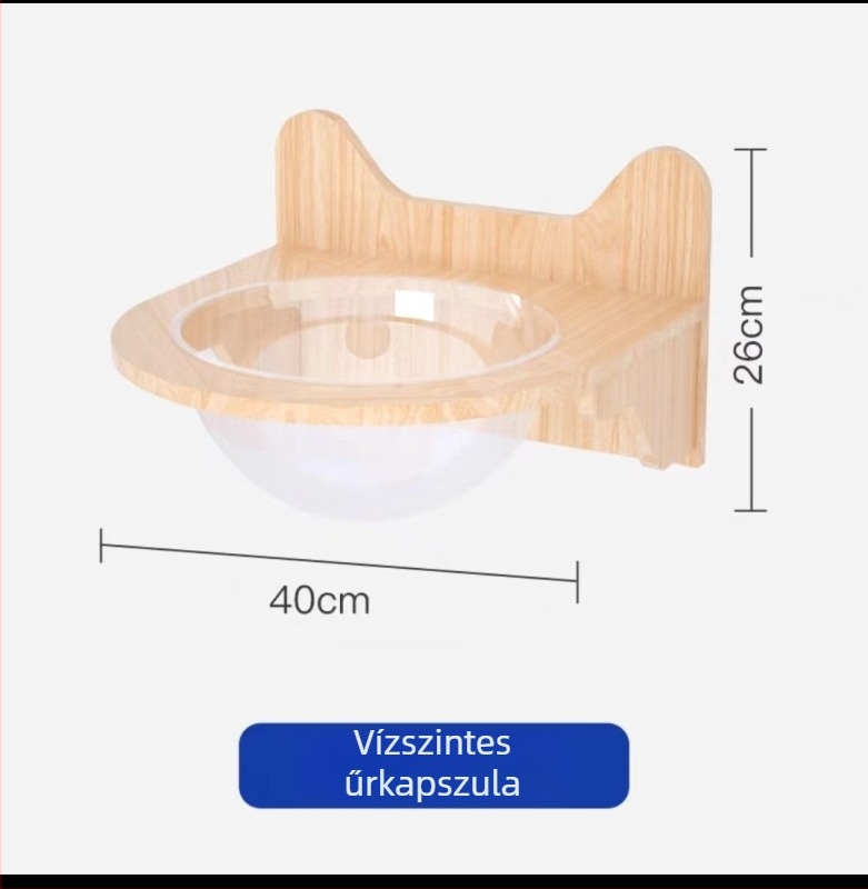 Falihoz szerelhető macskafa sisál karmolóval és fészek-stílusú fekhellyel