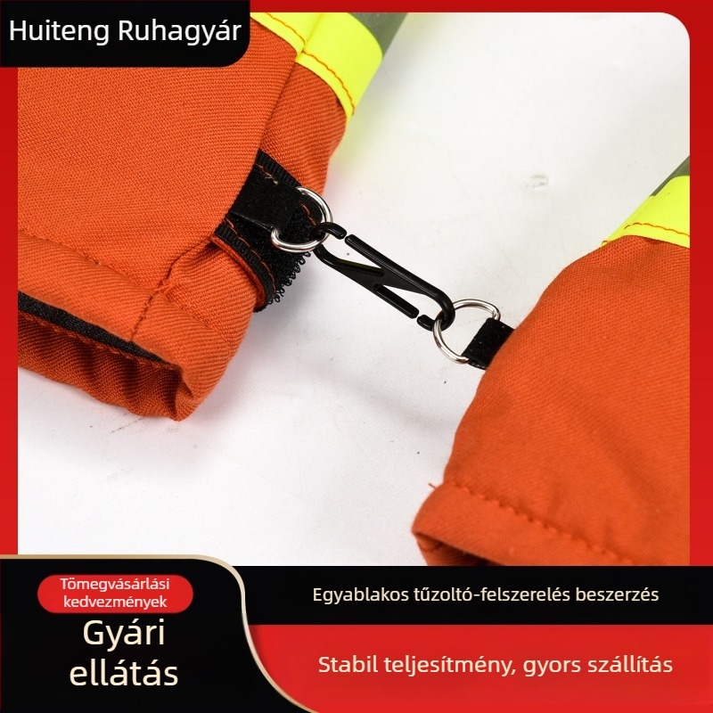 Aramid tűzvédő kesztyűk, lángálló és hőszigetelő, velúr bőrből