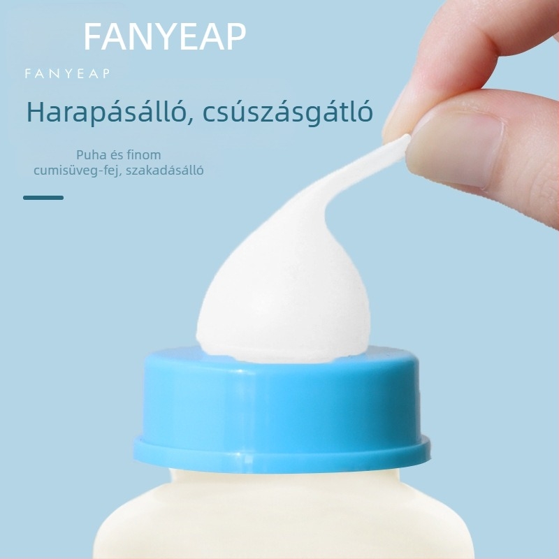 A1V-Fanyi etetőcumisüveg macskáknak és kölyökkutyáknak, harapásálló