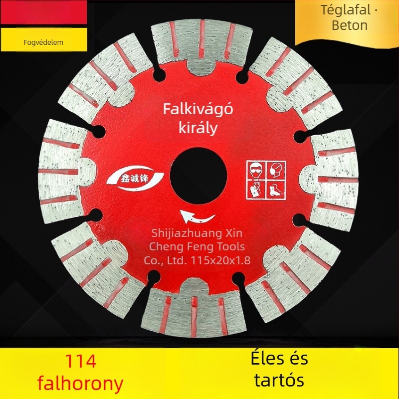 Betonvágó penge falakhoz és hornyokhoz 125/156/160-165