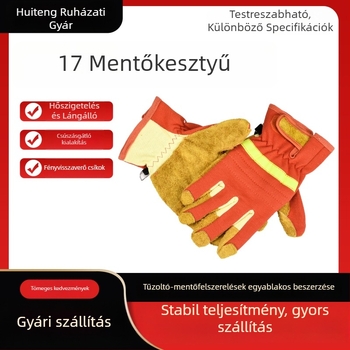 Sürgősségi mentési kesztyűk, erdővédelmi kesztyűk, gyakorló kesztyűk