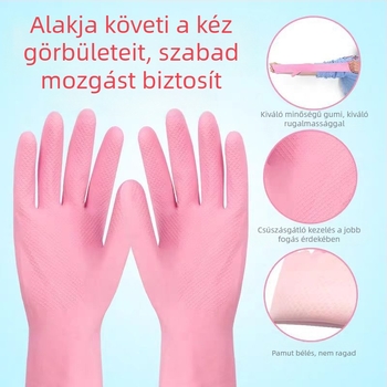 3M Scotch Slim kesztyűk, rózsaszín, kémiailag ellenálló, olaj- és saválló, megfelelő sorozat