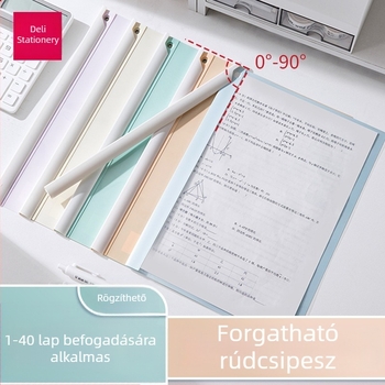 PP678 Nagy kapacitású forgó emelőkaros iratrendező vizsgadolgozatokhoz, dokumentumokhoz és fájlokhoz