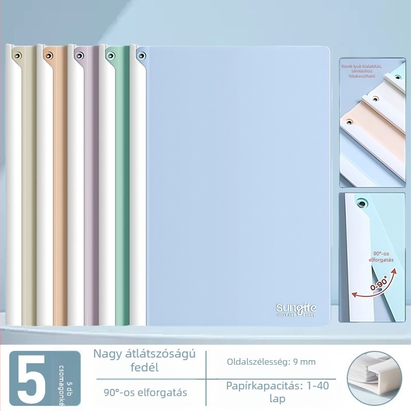 PP678 Nagy kapacitású forgó emelőkaros iratrendező vizsgadolgozatokhoz, dokumentumokhoz és fájlokhoz