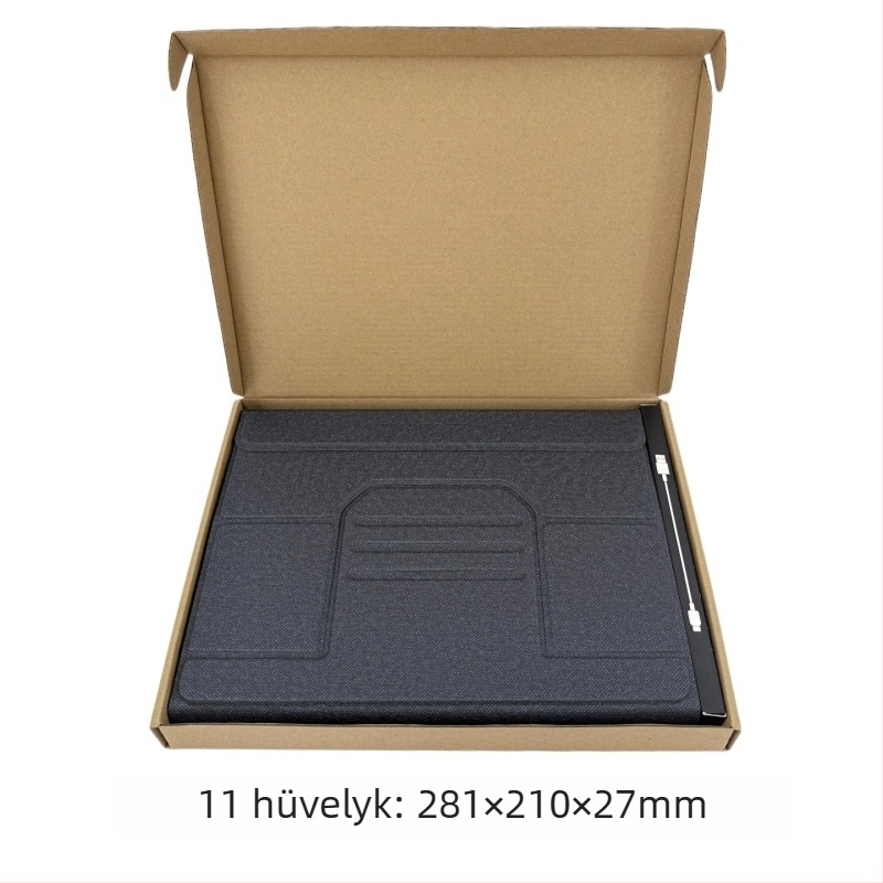 iPad repülő kartondoboz ékszercsomagoláshoz, 11 és 12,9 hüvelyk, Kraft papír