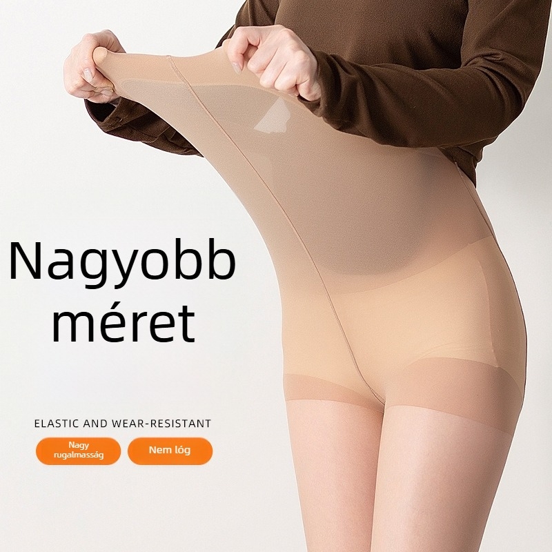 SK8919 Plus Size 0D Ultra vékony áttetsző harisnyanadrág nőknek, nyár, anti-snag, sexy, nagy méret
