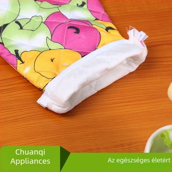 Vastagított hőálló konyhai kesztyűk sütőhöz és grillhez