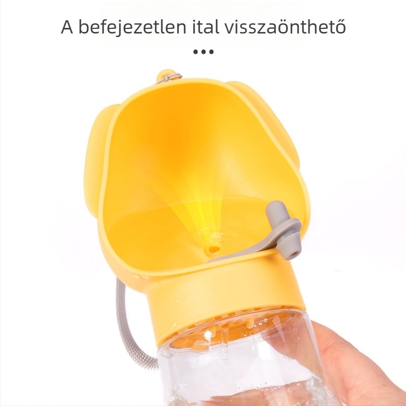 Hordozható kutyavíz-csésze – szivárgásmentes utazásokhoz