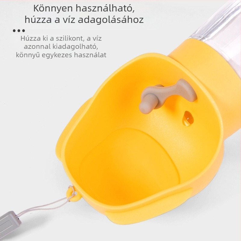 Hordozható kutyavíz-csésze – szivárgásmentes utazásokhoz