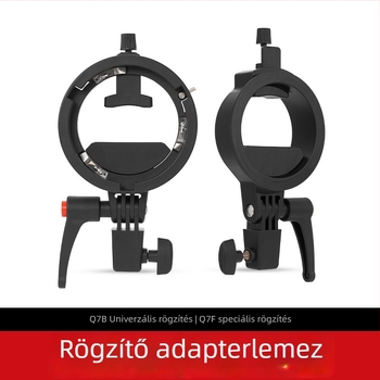 Ambitful Zhijie Q7B adaptergyűrű Q7 softboxhoz, kamerára tervezett Q7F adapter