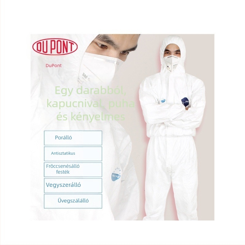 DuPont 1422A Por- és vegyi anyagok elleni védőruha – overál permetezéshez, C osztály