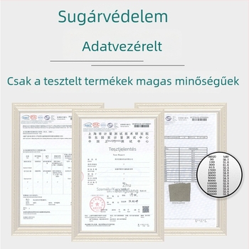 Minnie Négyévszakos unisex sugárvédelmi póló ezüstszálas anyaggal