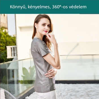 Minnie Négyévszakos unisex sugárvédelmi póló ezüstszálas anyaggal