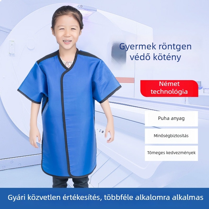Gyermek röntgenvédő ólomköpeny, rövid ujjú, több méretben