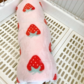 Kompakt alagút készlet kisállatoknak: hamster, sugar glider, chinchilla és rabbit — eper sátor