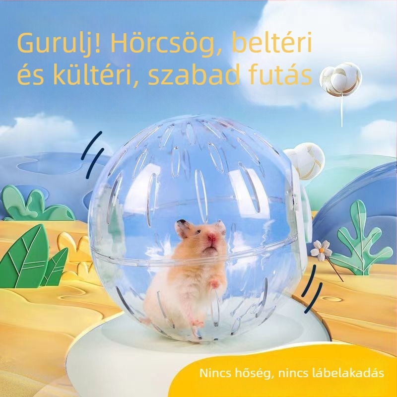 Hamster futólabda – unaloműző játék, csendes edzőlabda, nagy kültéri labda