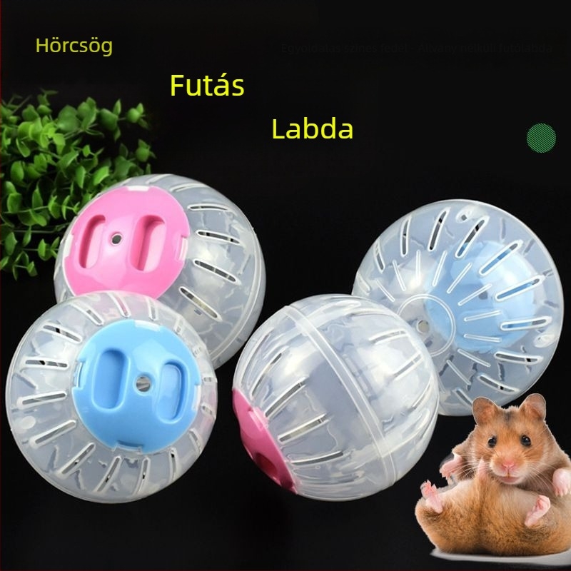 Néma edzőkerék hörcsögöknek kristálygolyóval