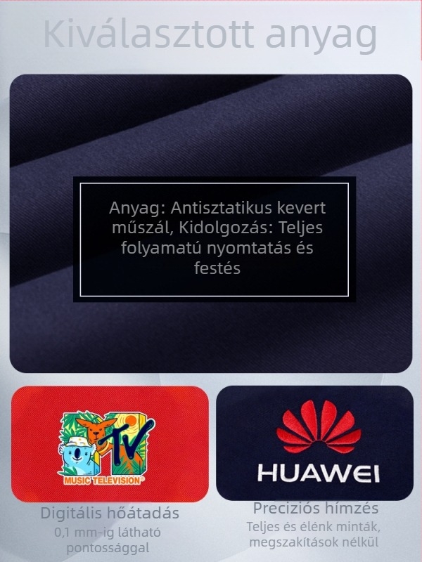 Férfi védőmunkaruha 2204: sav- és antistatikus ellenálló, tavasz–ősz, kettős védelem